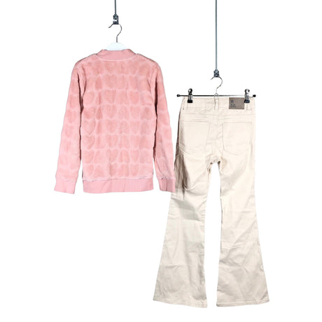 Unisex We - Slacks, size 128 - 134 - Light pink (2)