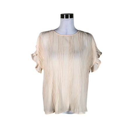 Unisex Noa Noa - Short-sleeved blouse, size 40 - Beige ()