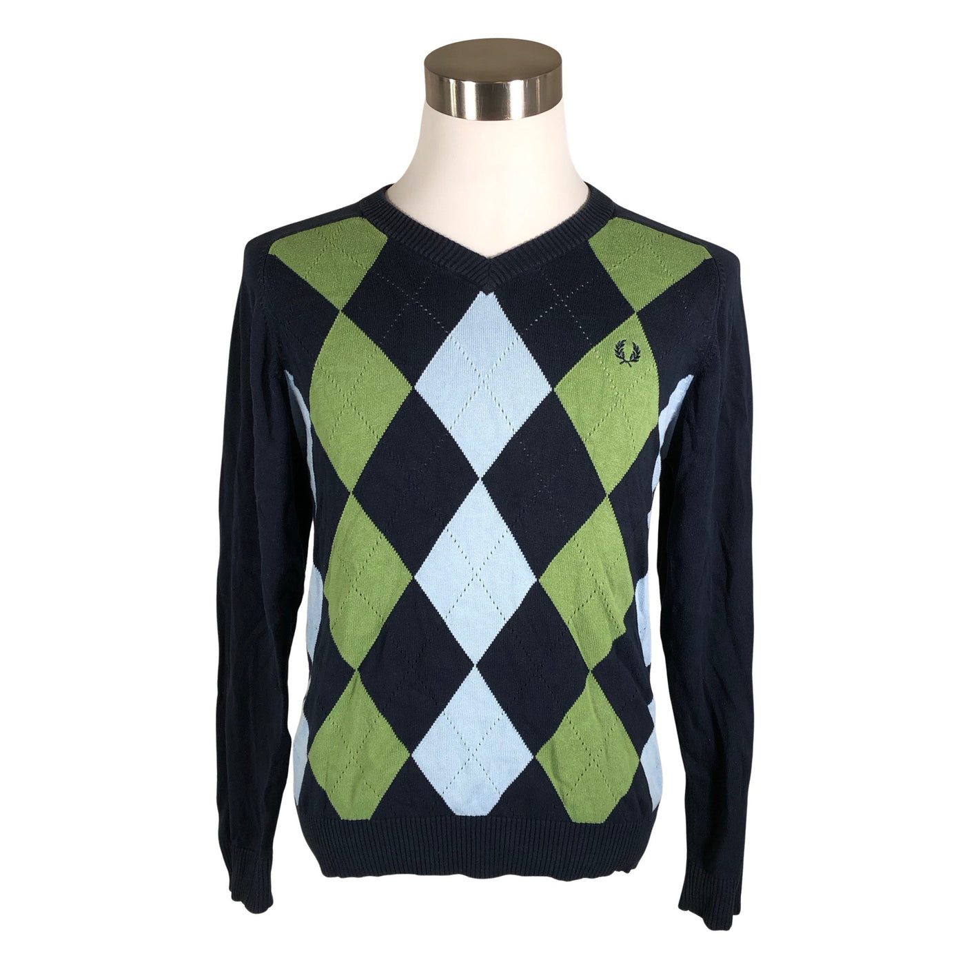 Unisex Fred Perry - Sweater, size S - Blue (1)