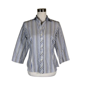 Unisex Marks&Spencer - Collared shirt, size 40 - Blue (1)