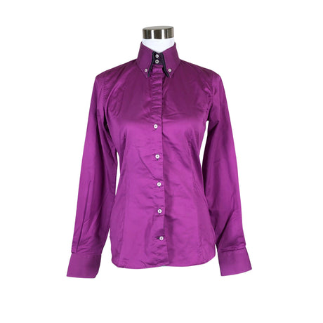 Unisex 7Camicie - Collared shirt, size 38 - Violet ()