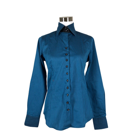 Unisex 7Camicie - Collared shirt, size 38 - Blue ()