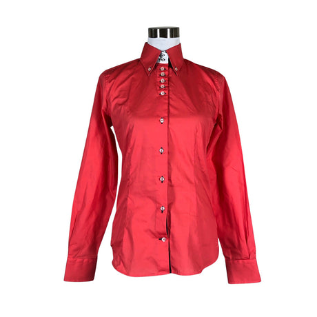 Unisex 7Camicie - Collared shirt, size 38 - Red ()