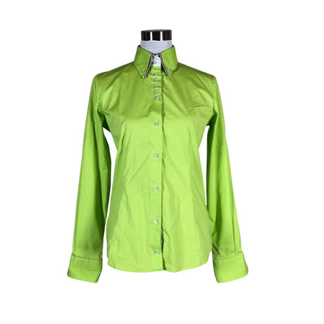 Unisex 7Camicie - Collared shirt, size 40 - Green ()
