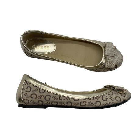 Unisex Guess - Festive ballerinas, size 37 - Gold ()