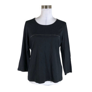 Unisex Nanso - Tricot shirt, size 40 - Black (1)