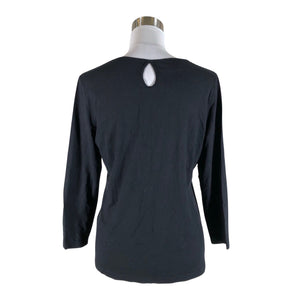 Unisex Nanso - Tricot shirt, size 40 - Black (2)