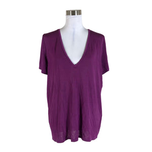 Unisex &Other Stories - T-shirt, size 40 - Violet (1)