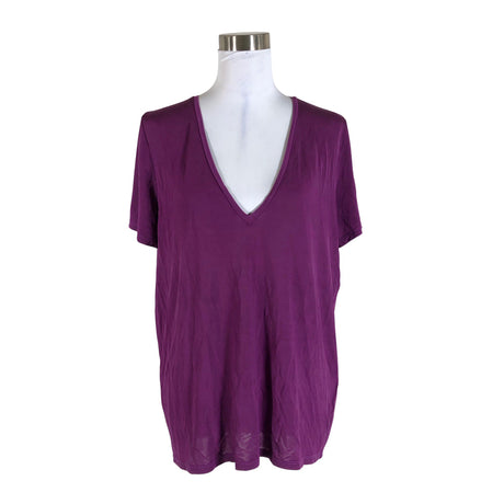 Unisex &Other Stories - T-shirt, size 40 - Violet ()