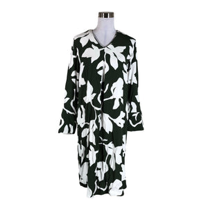 Unisex Marimekko - Schiffon dress, size 40 - Green (1)