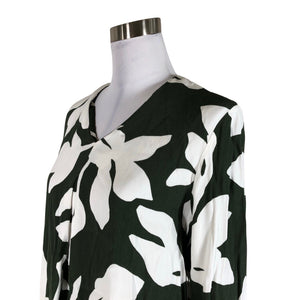 Unisex Marimekko - Schiffon dress, size 40 - Green (3)