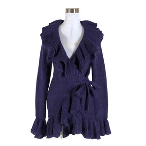 Unisex Ritva Falla - Cardigan, size 40 - Violet (1)