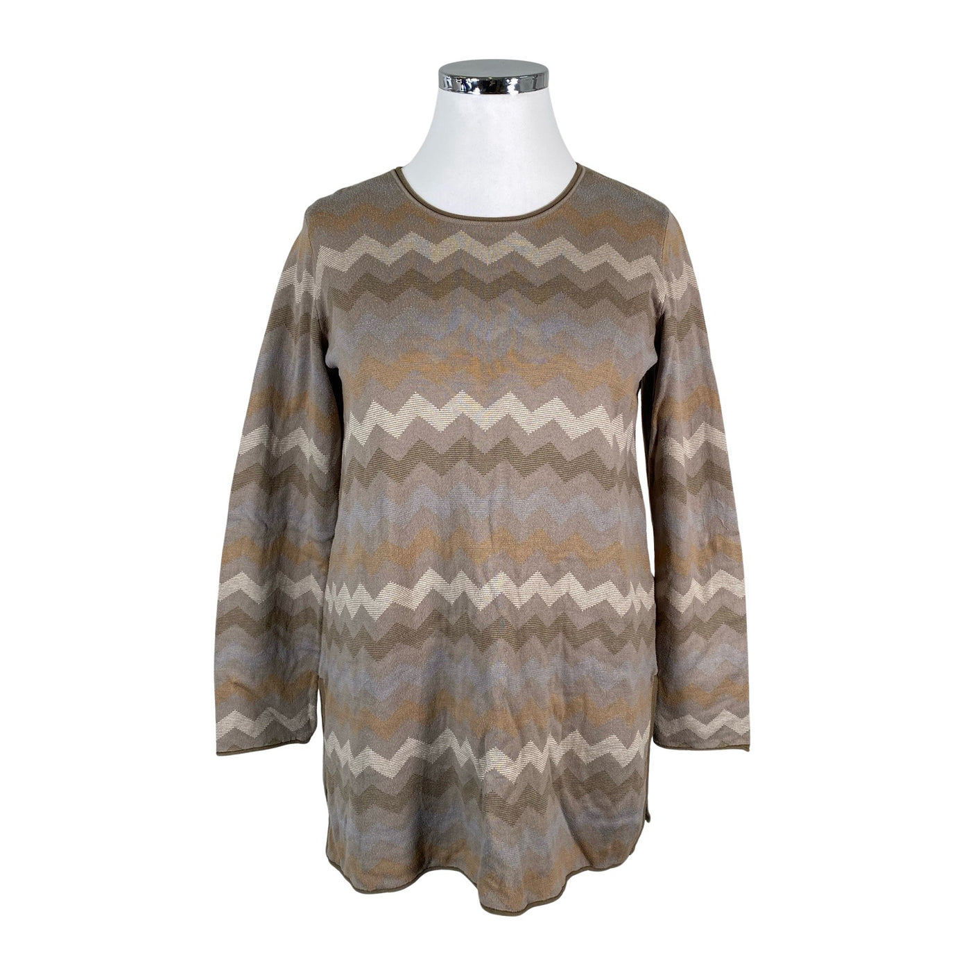 Unisex Gudrun Sjöden - Knit tunic, size 42 - Brown (1)