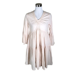 Unisex Ajlajk - Schiffon dress, size 36 - Light pink (1)