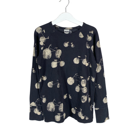 Unisex Papu - Tricot shirt, size 122 - 128 - Black ()