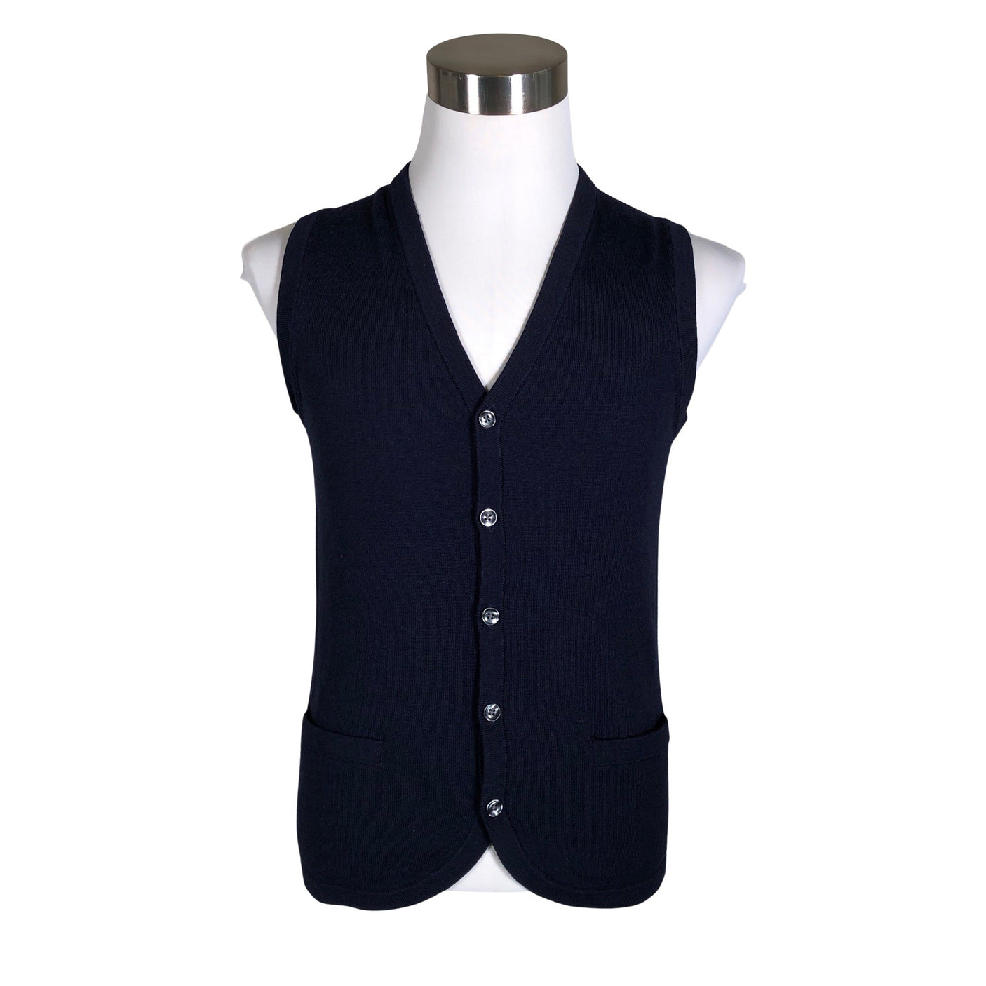 Unisex Charles Tyrwhitt - Knit vest, size S - Blue (1)