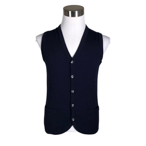 Unisex Charles Tyrwhitt - Knit vest, size S - Blue (1)