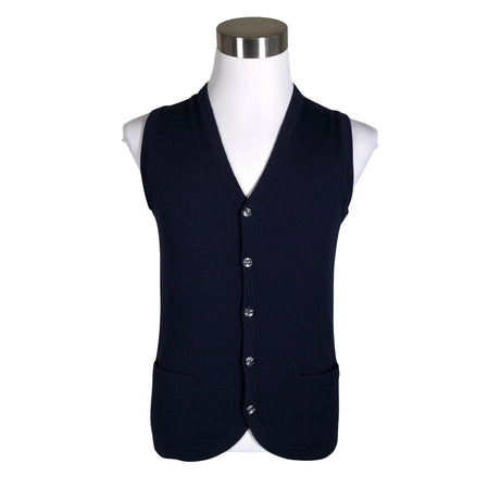 Unisex Charles Tyrwhitt - Knit vest, size S - Blue ()