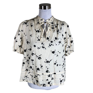 Unisex Second Female - Short-sleeved blouse, size 36 - Beige (1)