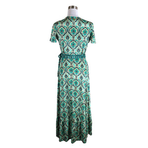Unisex Pahiesa Formentera - Schiffon dress, size 36 - Green (2)