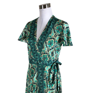 Unisex Pahiesa Formentera - Schiffon dress, size 36 - Green (3)