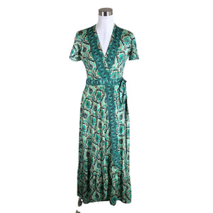 Unisex Pahiesa Formentera - Schiffon dress, size 36 - Green (1)
