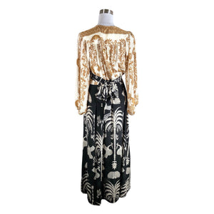 Unisex Pahiesa Formentera - Schiffon dress, size 36 - Beige (2)