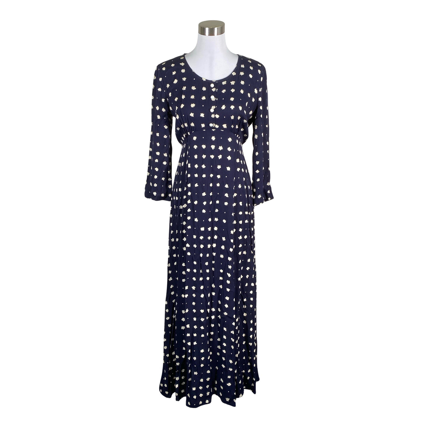 Unisex Andiata - Schiffon dress, size 38 - Blue (1)