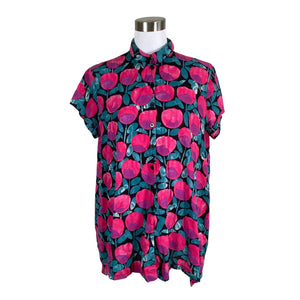 Unisex Marimekko - Schiffon tunic, size 40 - Black (1)