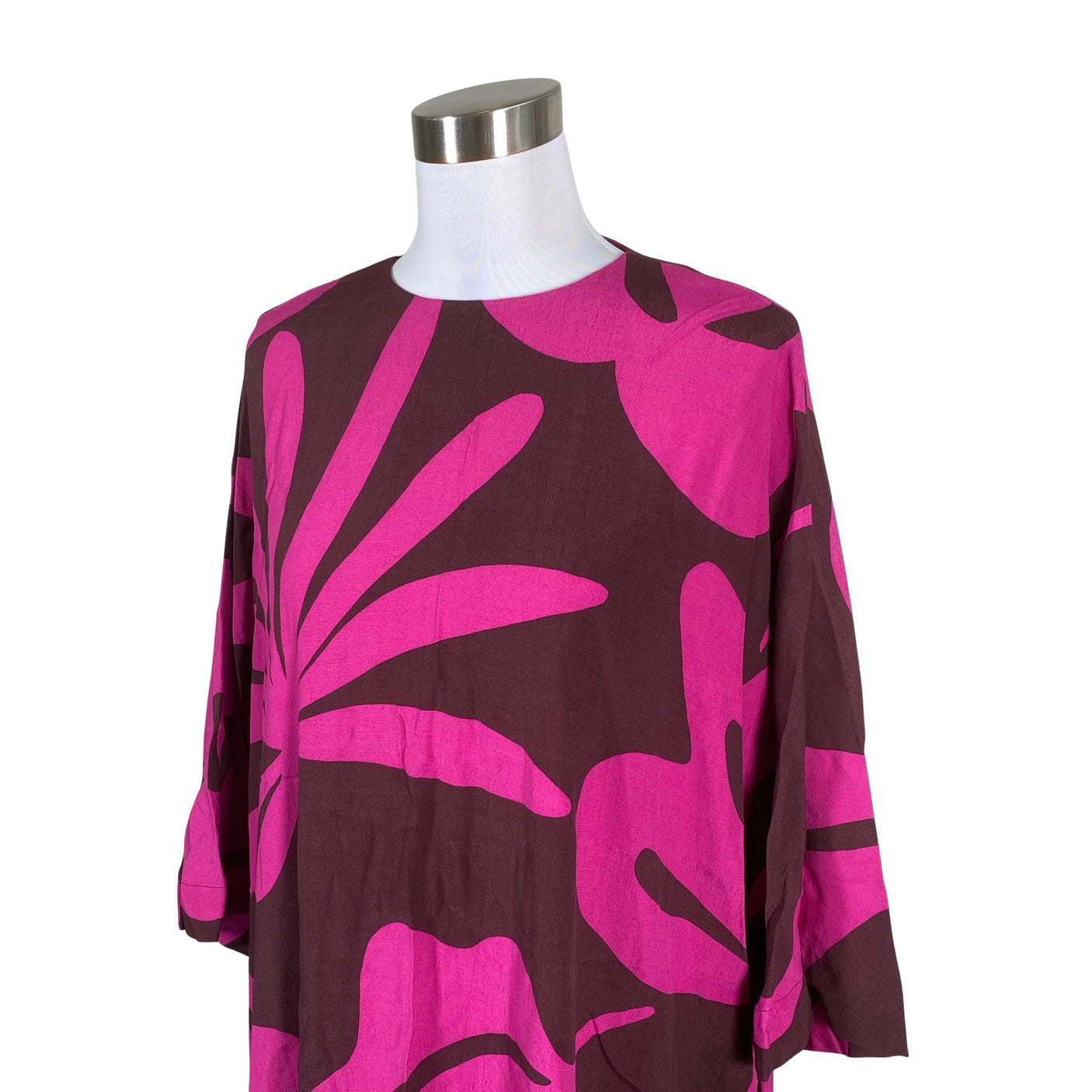 Unisex Marimekko - Schiffon dress, size 38 - Violet (3)