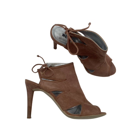 Unisex Muotikuu - Heeled sandals, size 40 - Brown ()