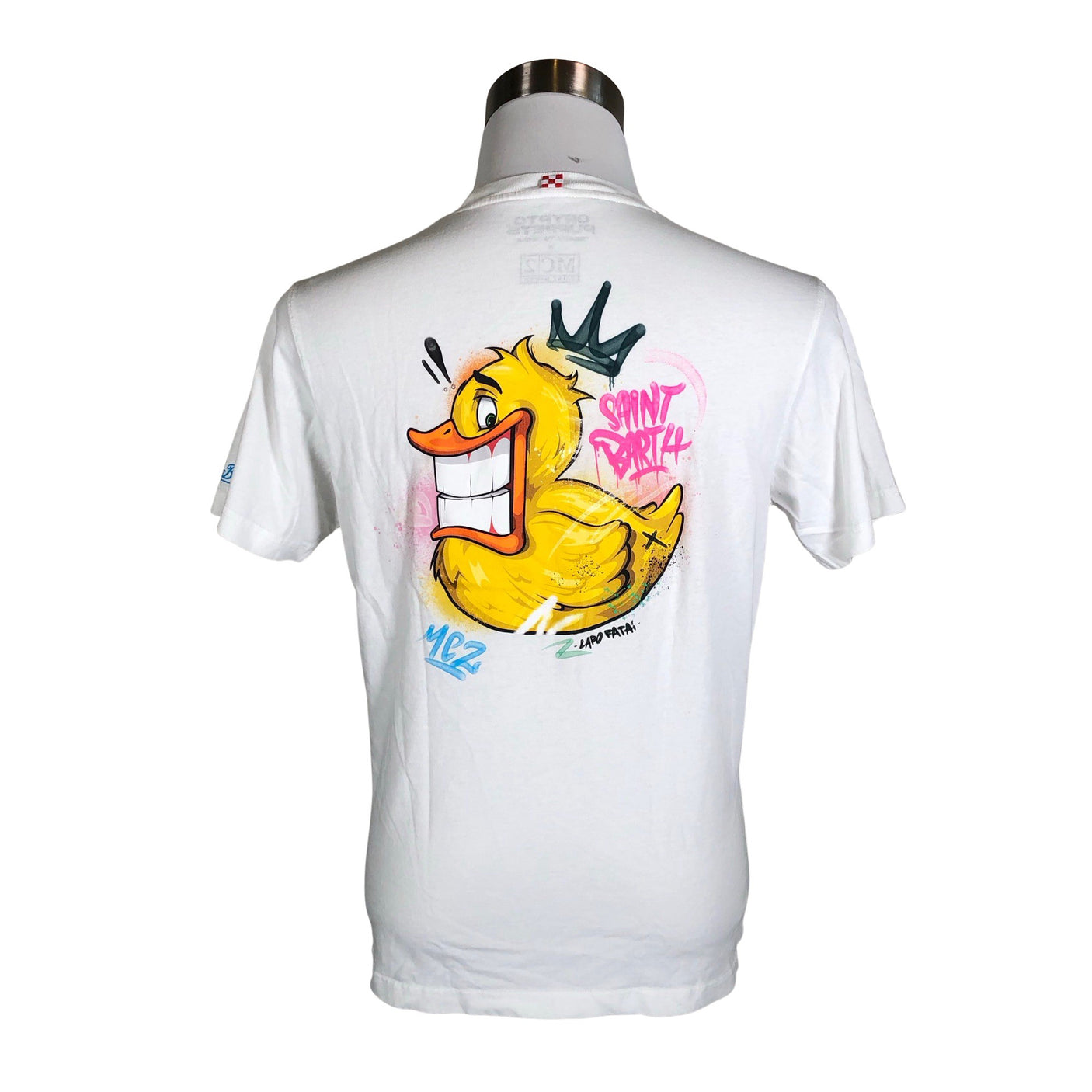Unisex Saint Barth - T-shirt, size S - White (2)