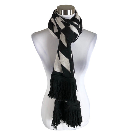 Unisex Off-White - Scarf, size Maxi - Black (2)
