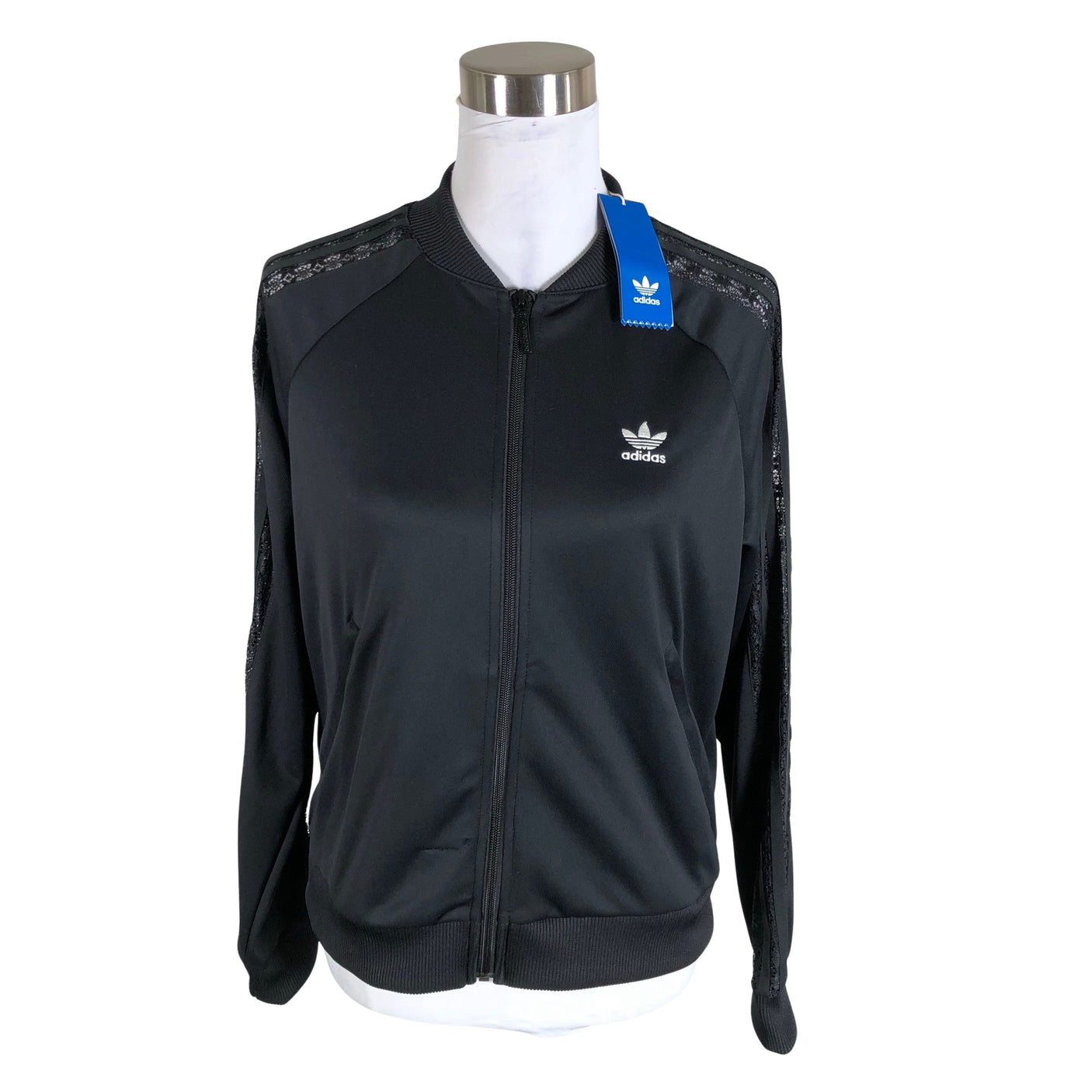 Unisex Adidas - Track jacket, size 38 - Black (1)
