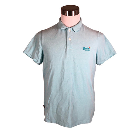 Unisex Superdry - Polo shirt, size XL - Turquoise ()