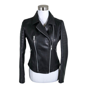 Unisex Andiata - Leather jacket, size 36 - Black (1)