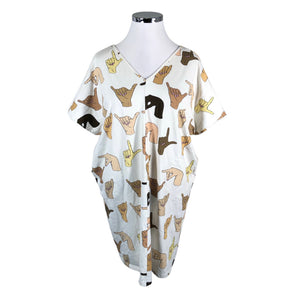 Unisex Vimma - Tricot dress, size 42 - White (1)