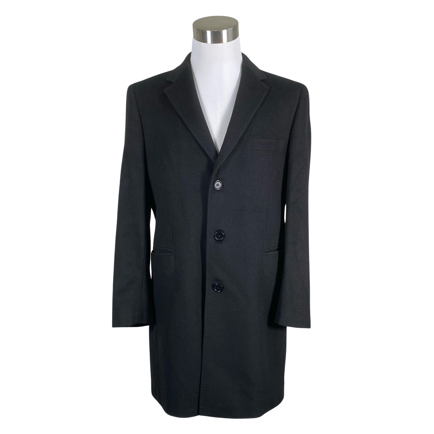 Unisex Sand - Wool coat, size L - Black (1)