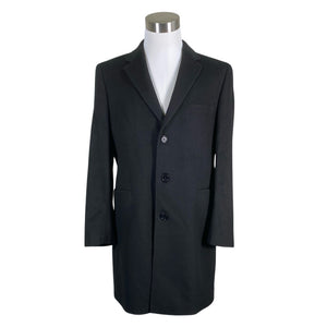 Unisex Sand - Wool coat, size L - Black (1)