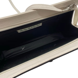 Unisex Moda di Fausto - Shoulder bag, size Midi - White (2)