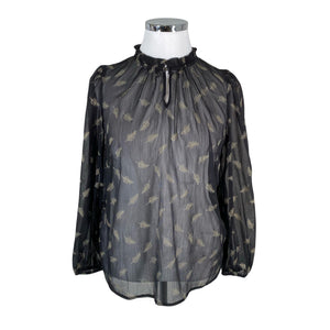 Unisex Saint Tropez - Blouse, size 42 - Black (1)