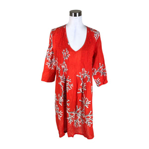 Unisex Sartoria Italiana - Dress, size 36 - Red (2)