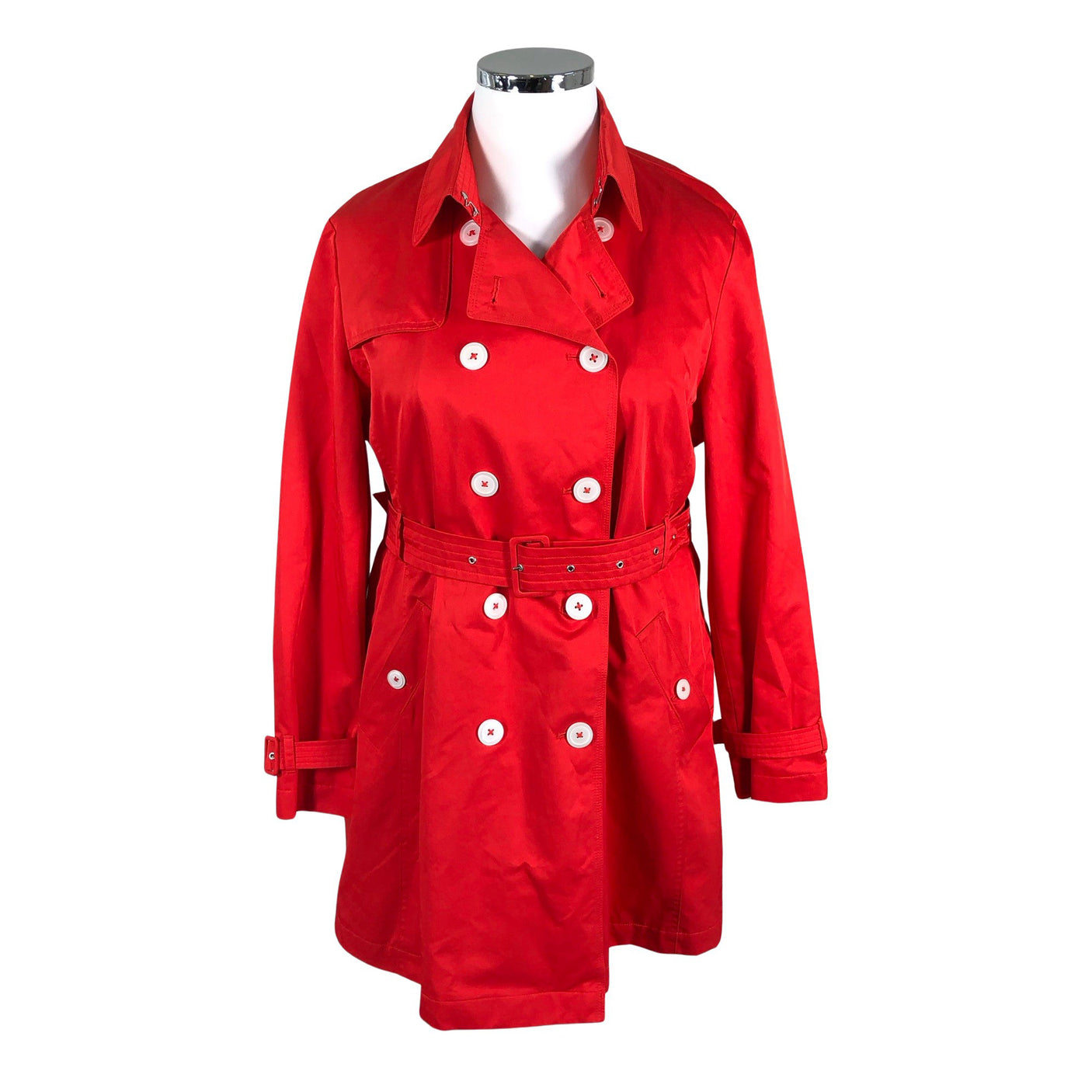 Unisex Gerry Weber - Trench coat, size 44 - Red (1)