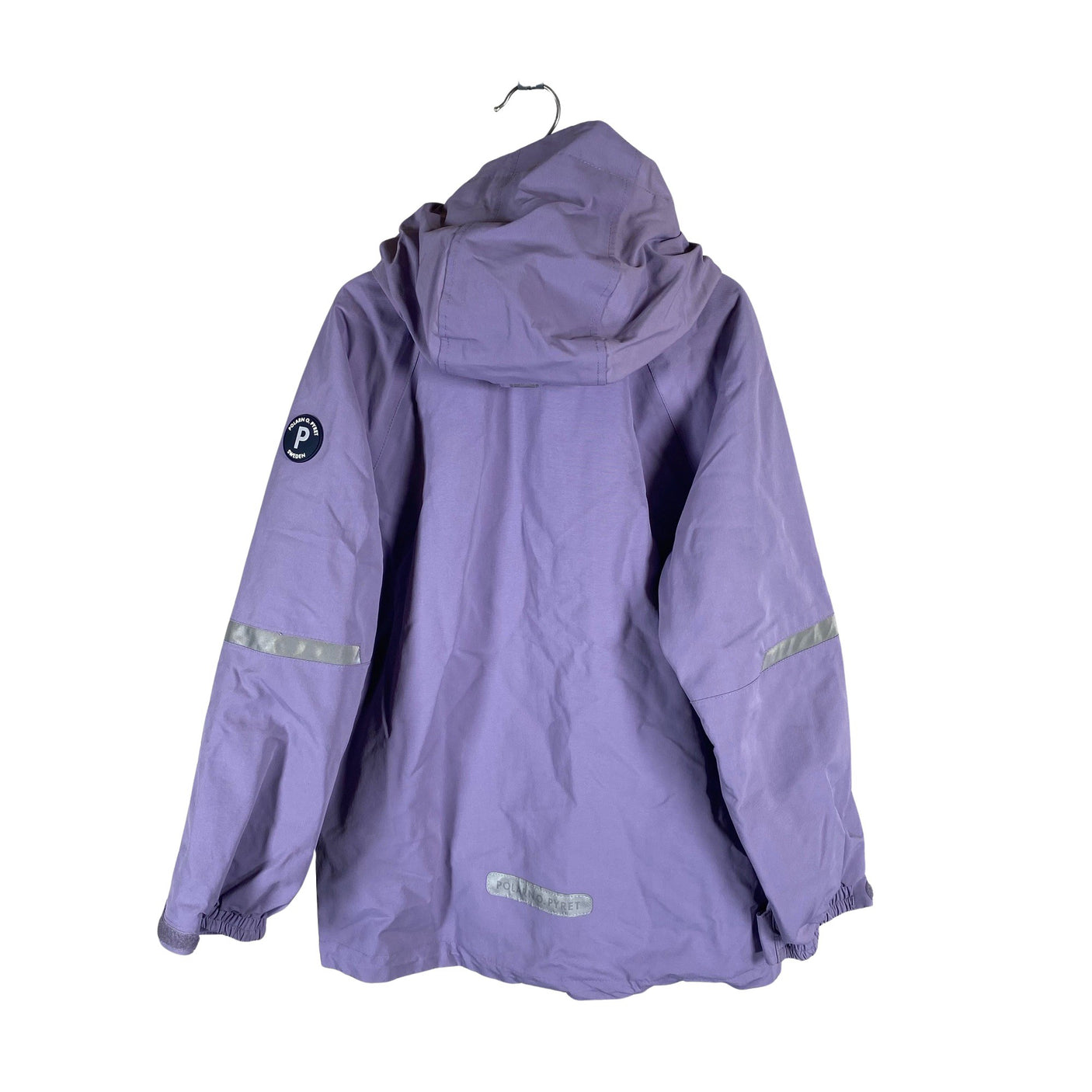 Unisex Polarn O. Pyret - Spring/Fall jacket, size 128 - 134 - Violet (2)