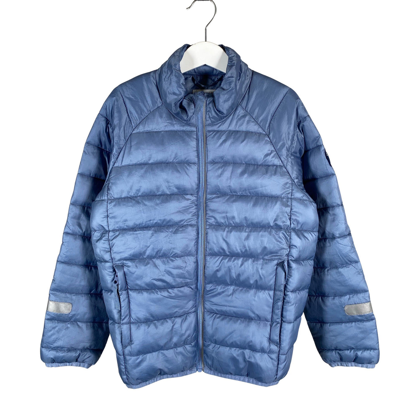 Unisex Polarn O. Pyret - Lightly padded jacket, size 128 - 134 - Blue (1)