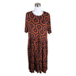 Unisex Dead Cats Club - Tricot dress, size 38 - Orange ()