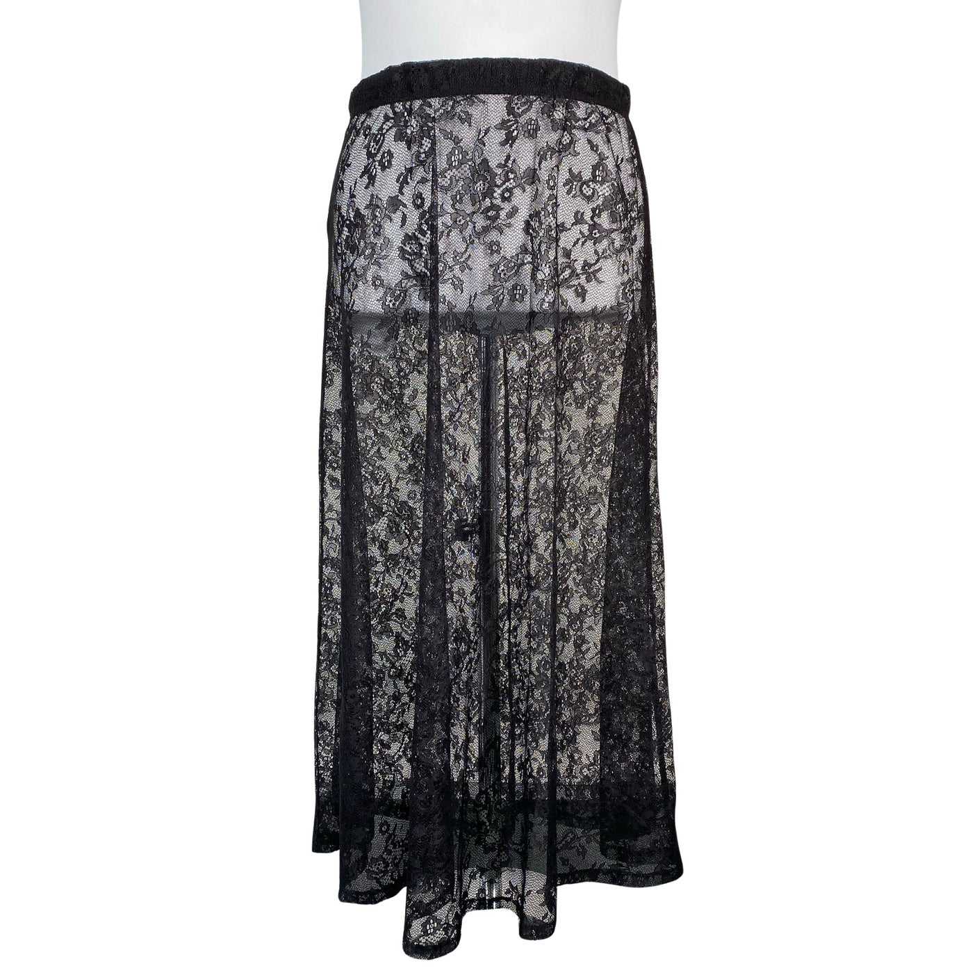 Unisex Na-KD - Fabric skirt, size 42 - Black (1)