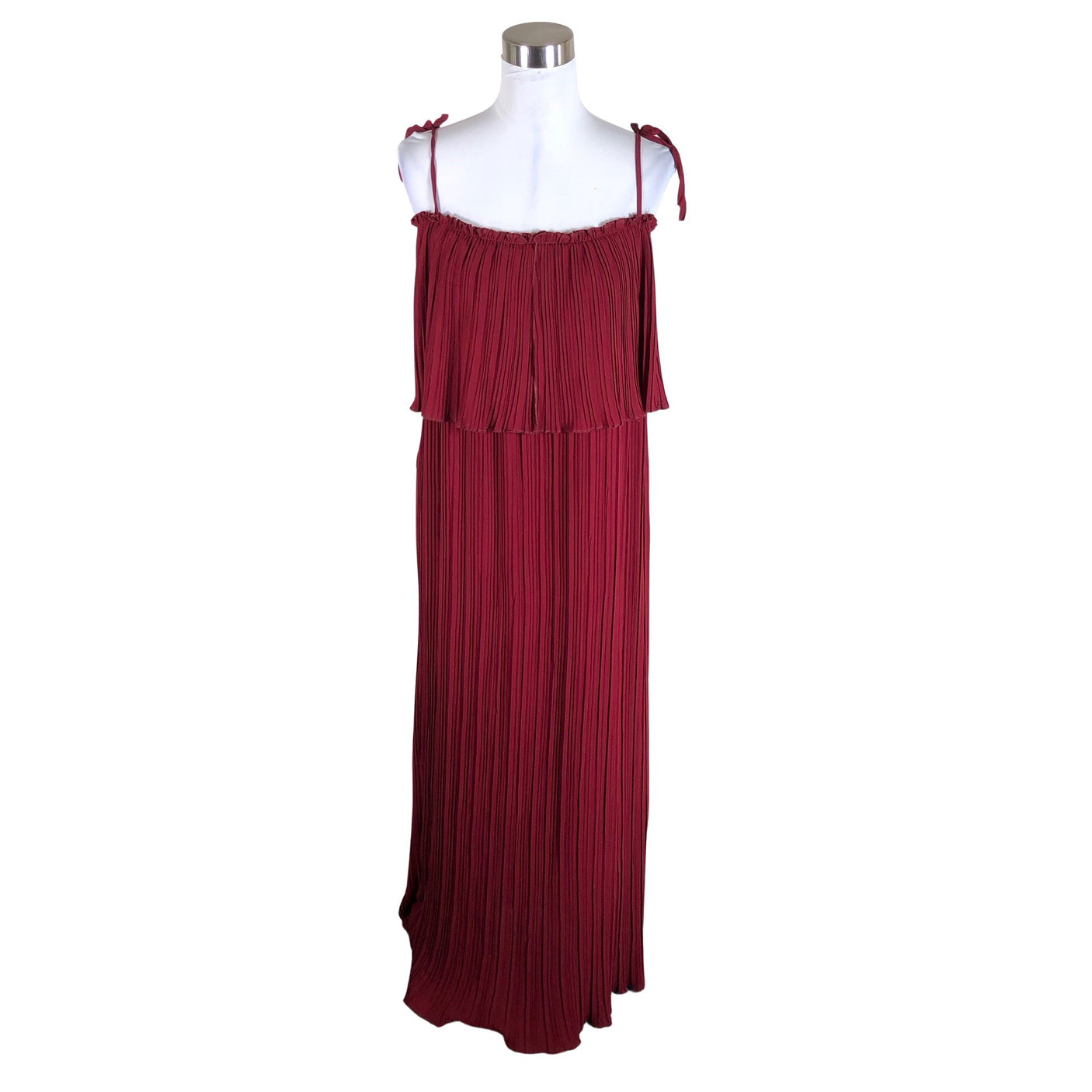 Unisex Handmade - Party dress, size 40 - Wine red (1)