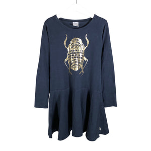 Unisex NOSH - Tricot dress, size 122 - 128 - Blue (1)