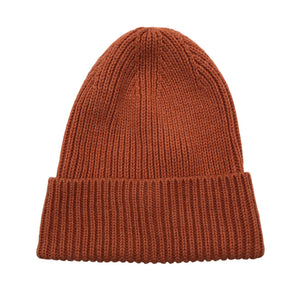 Unisex Lindex - Winter beanie, size 52 - 54 cm - Orange (1)